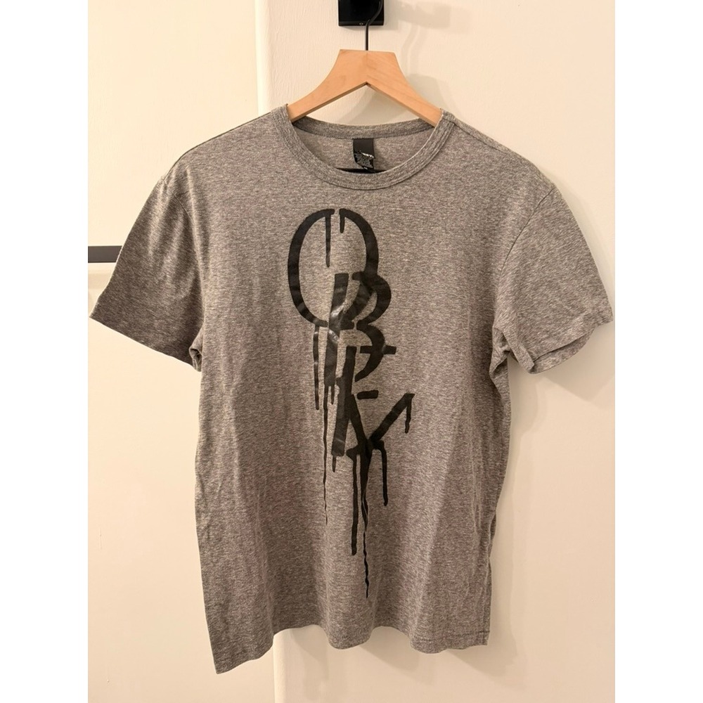 Obey Graphic T-Shirt Mens M Gray‎